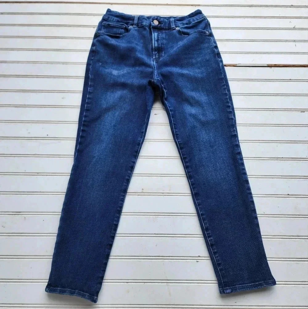 Express Skinny Super High Rise Ultra Hyper Stretch Jeans Women's Crop M 6/8 /10